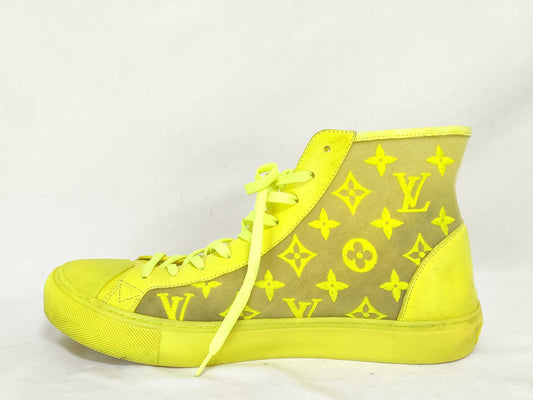 LOUIS VUITTON Tattoo Line High-Top Sneakers Men's Sneakers