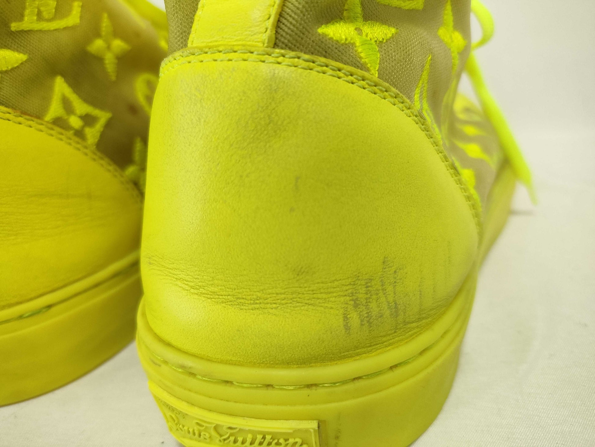 LOUIS VUITTON Tattoo Line High-Top Sneakers Men's Sneakers