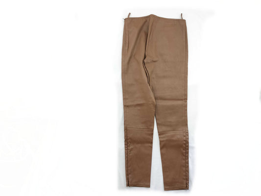 THE ROW Moto Leather trousers Leather pants