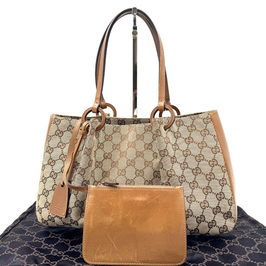GUCCI GG Canvas Handbag Handbag