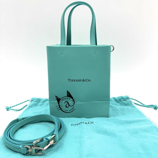 Tiffany & Co. Cat Street Tote Handbag Shoulder Bag