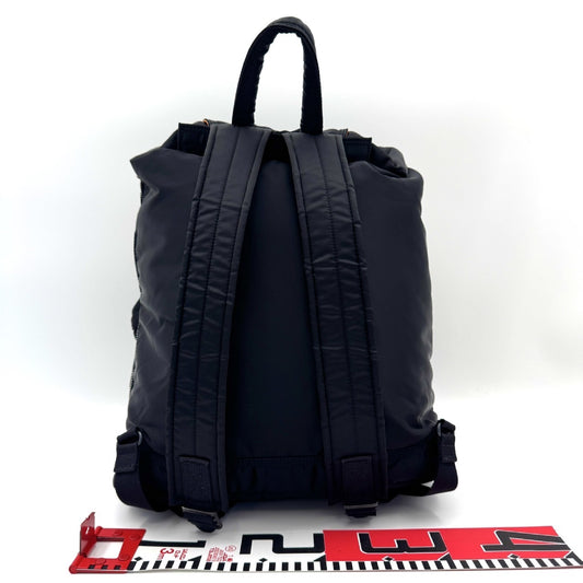 PORTER nylon black backpack