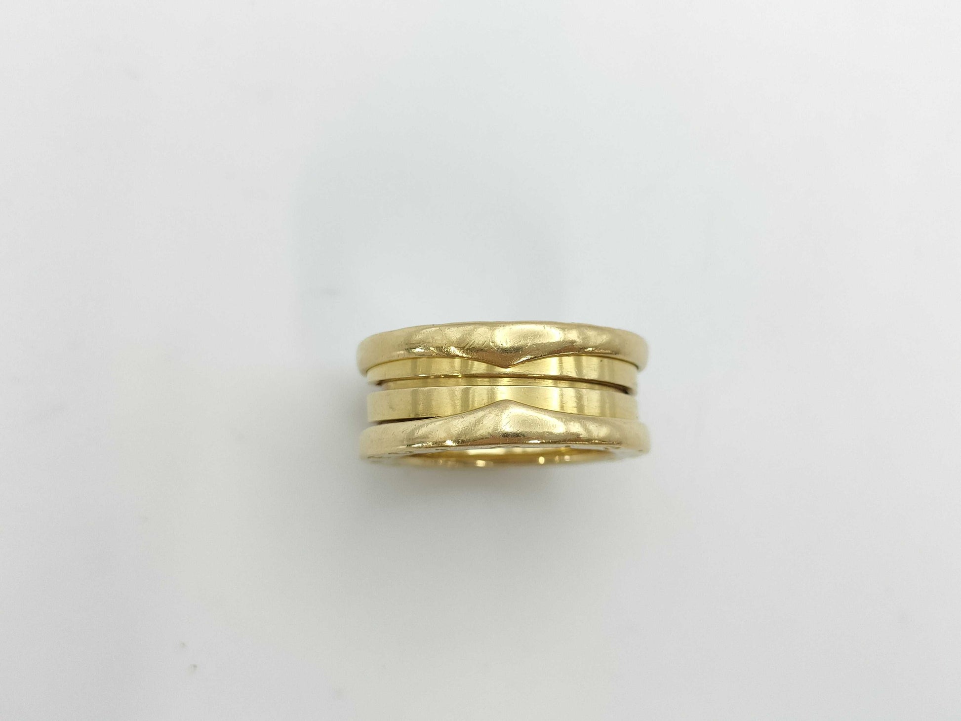 BVLGARI B.zero1 #48 YG 750 8.5g Ring 
