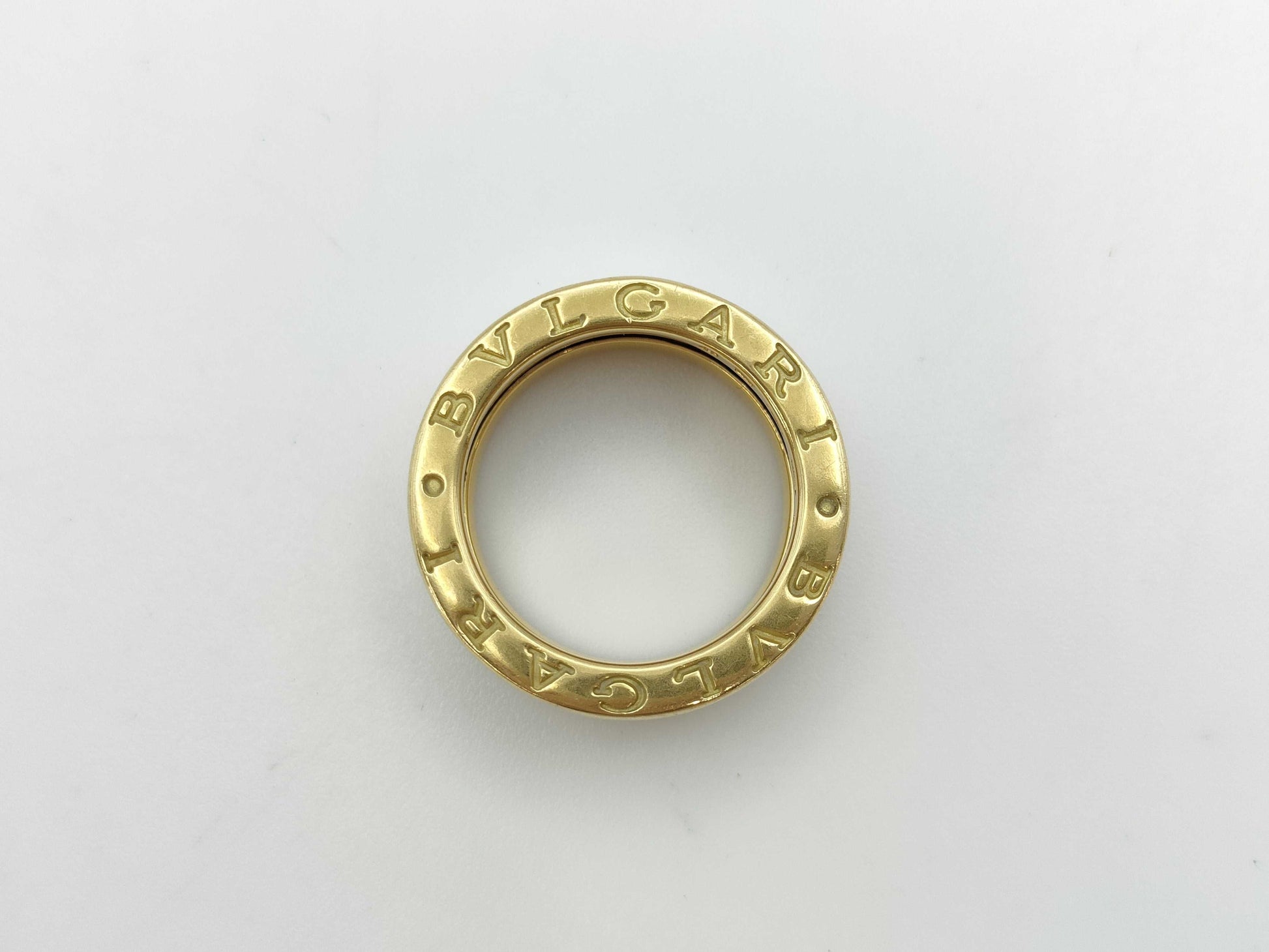 BVLGARI B.zero1 #48 YG 750 8.5g Ring 