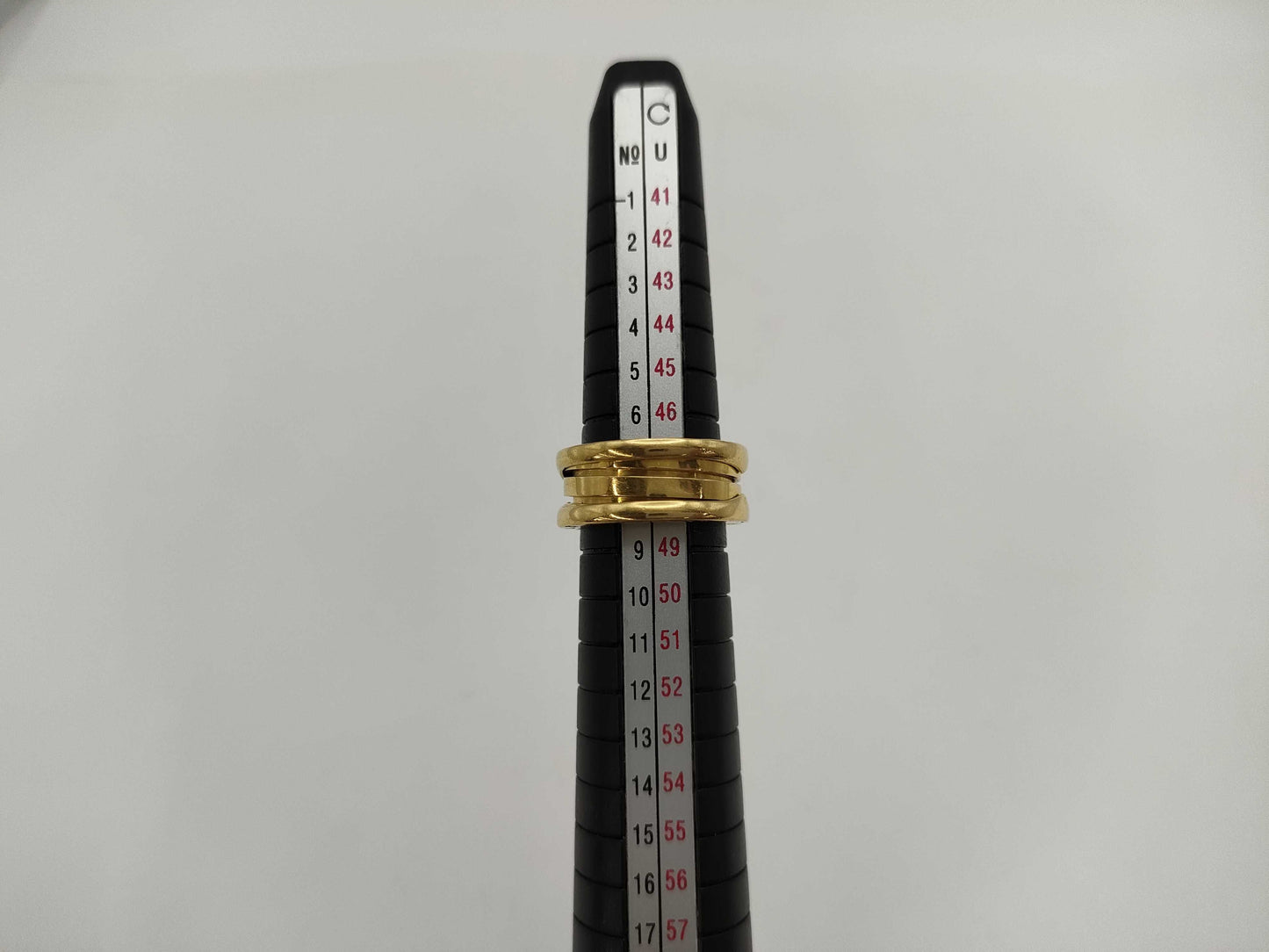 BVLGARI B.zero1 #48 YG 750 8.5g Ring 