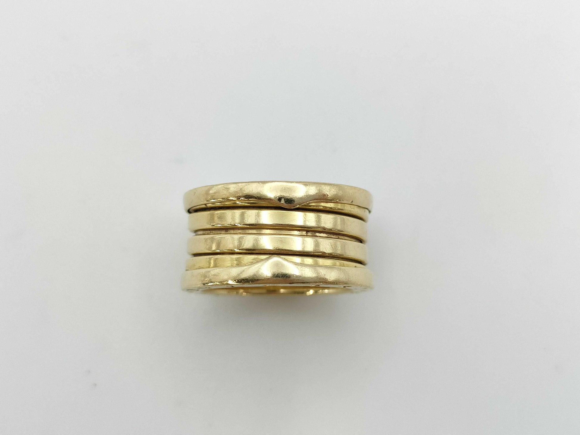 BVLGARI B.zero1 #52 YG 750 11.5g Ring 