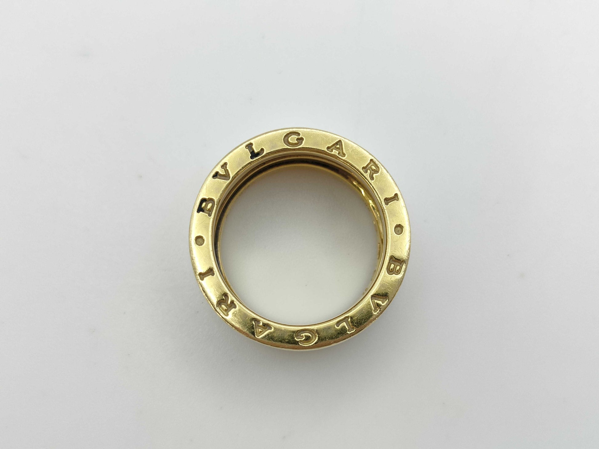 BVLGARI B.zero1 #52 YG 750 11.5g Ring 