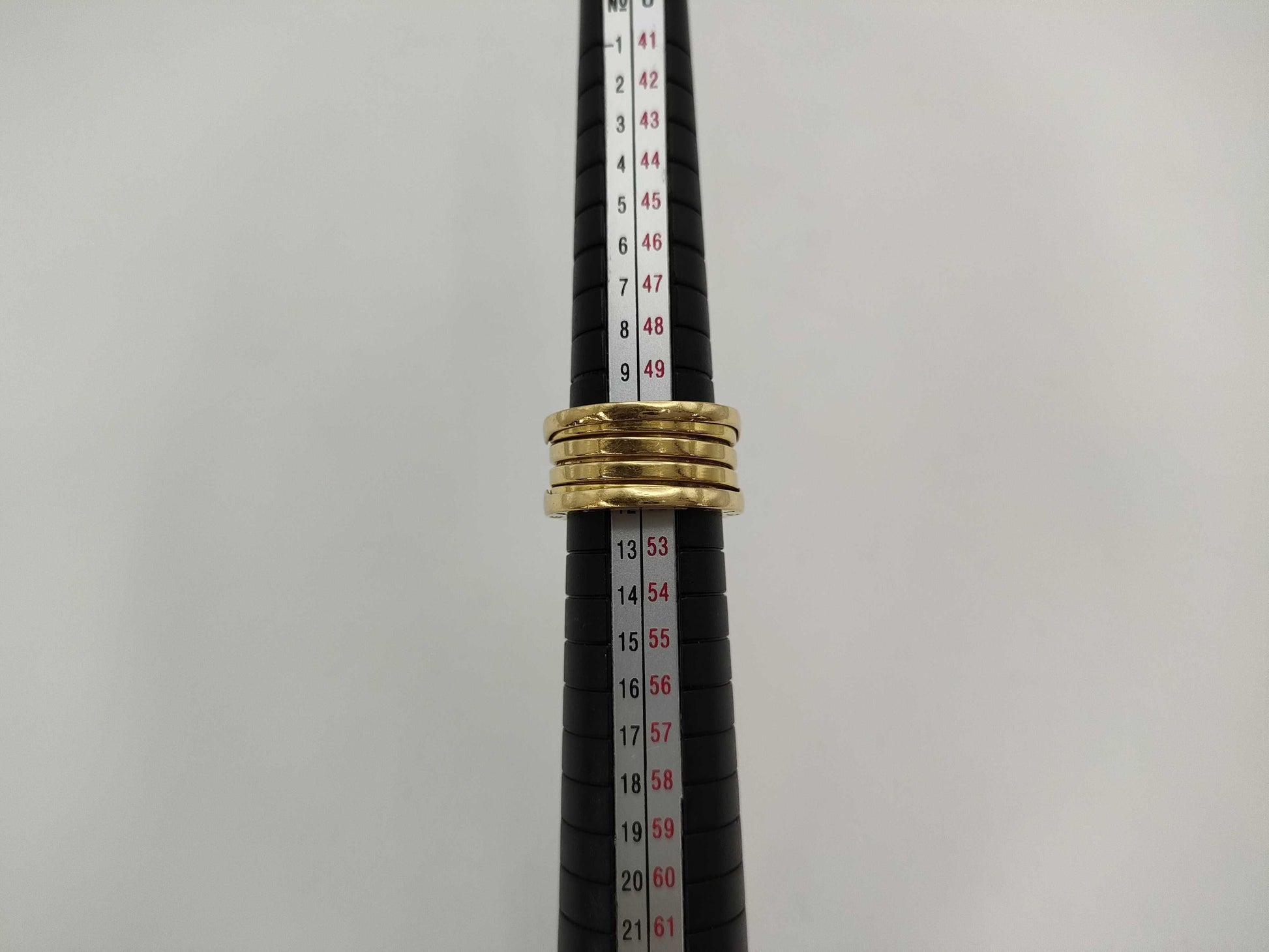 BVLGARI B.zero1 #52 YG 750 11.5g Ring 