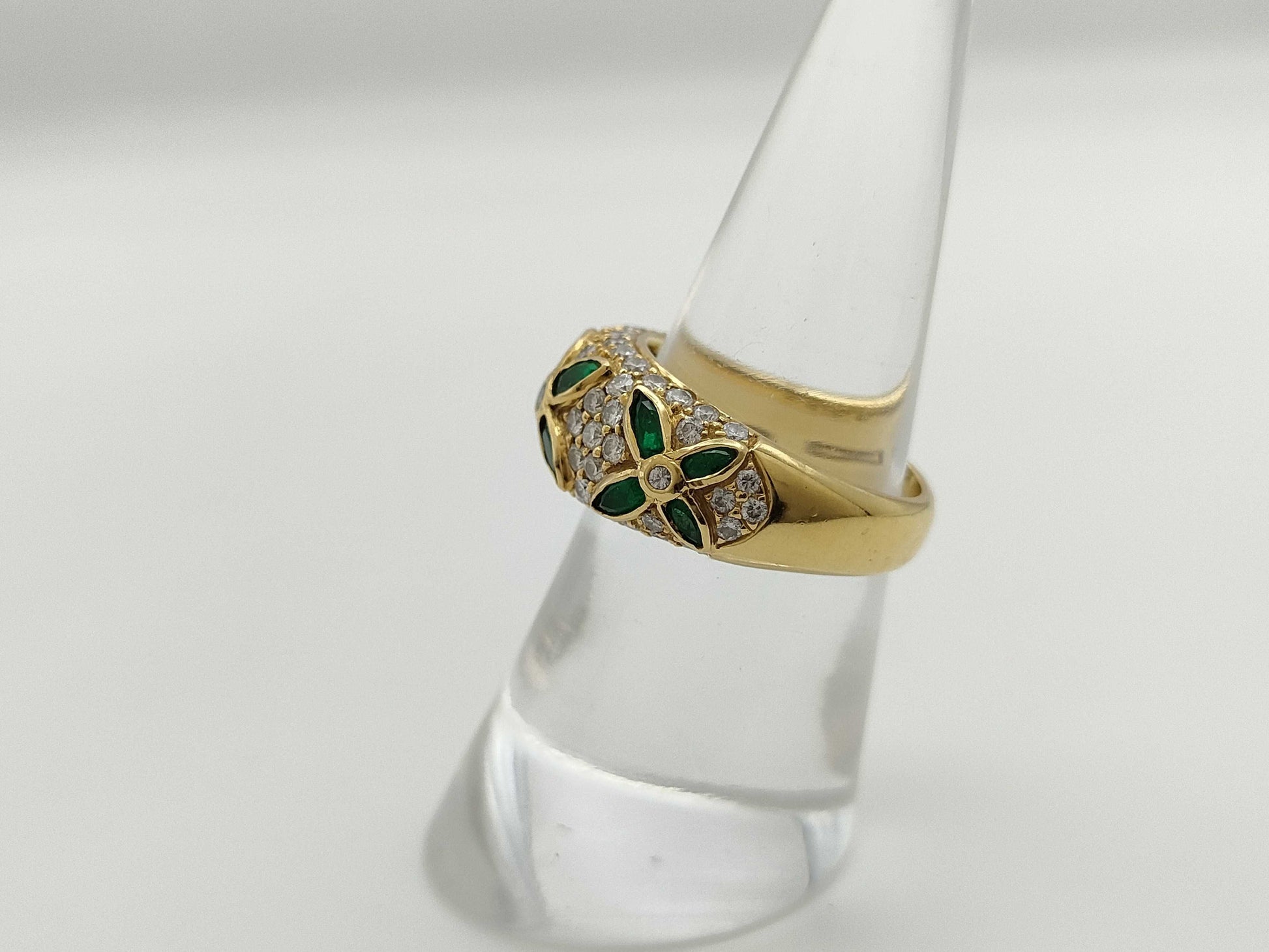 E0.77ct D1.00ct K18 8.2g Ring 
