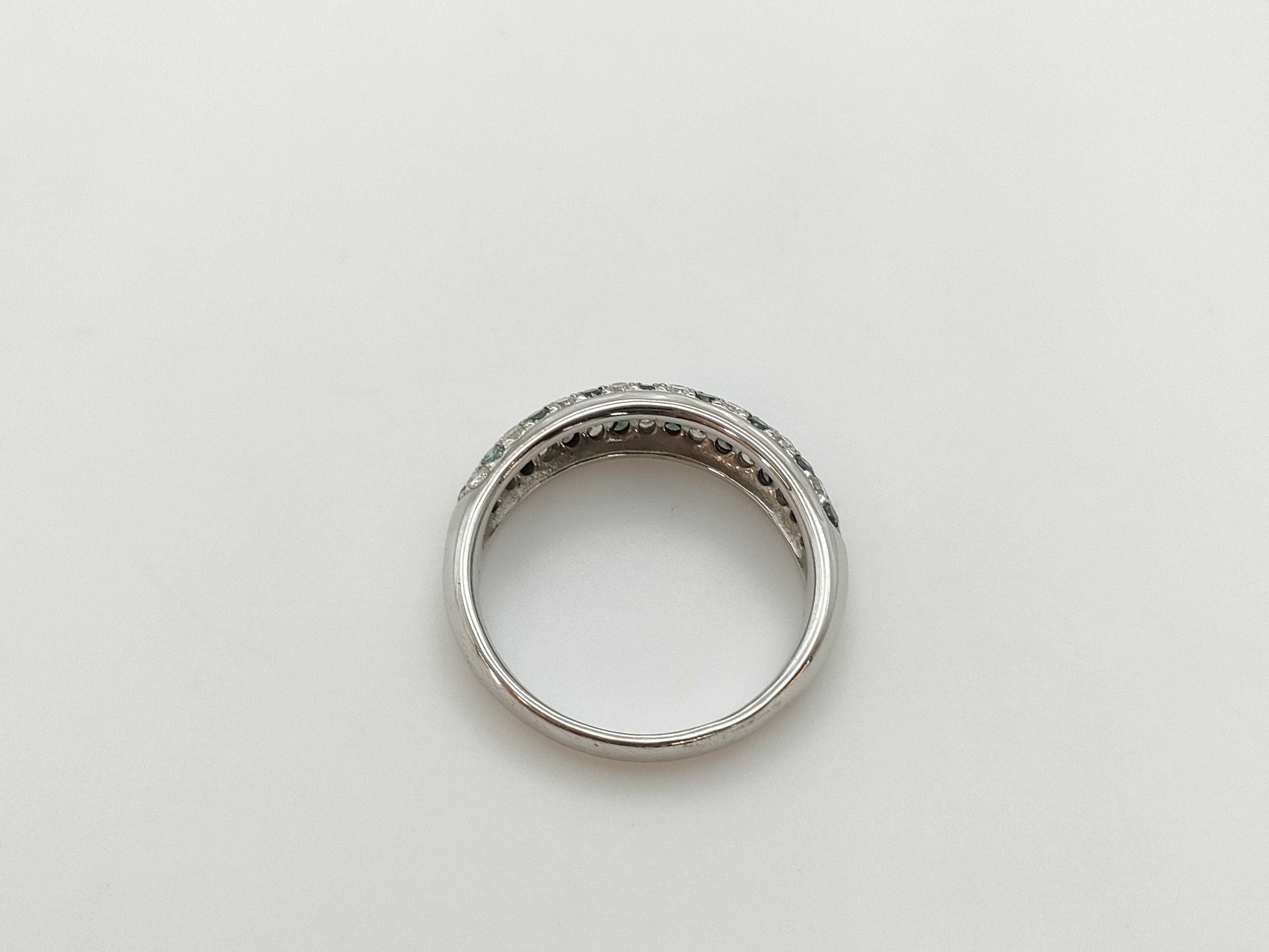 D0.94ct K18WG 5.3g Ring 