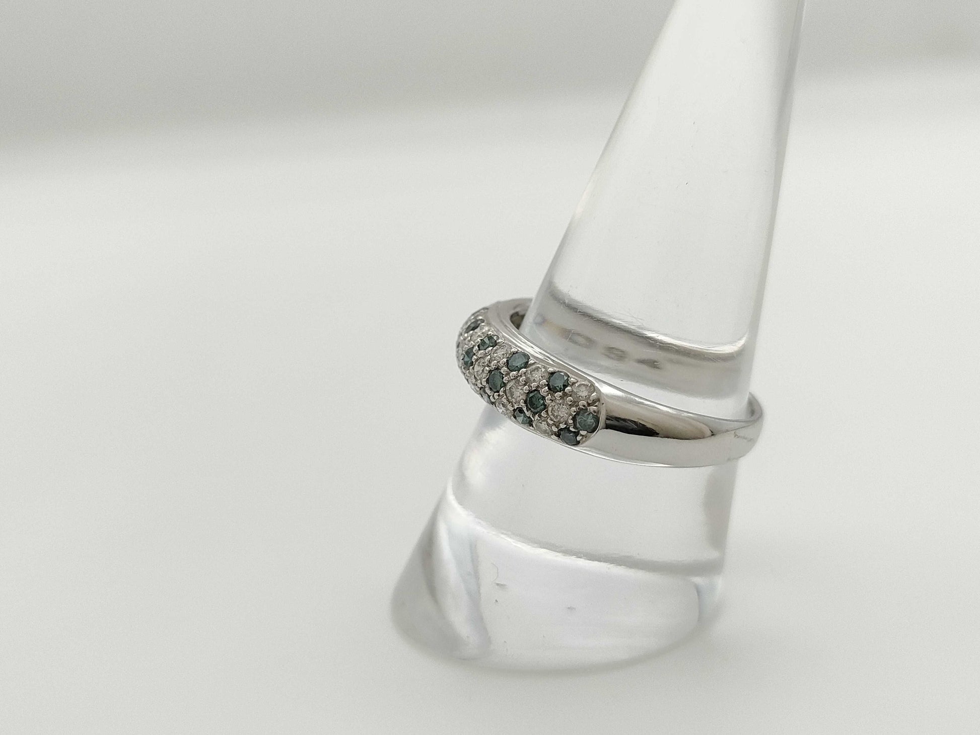 D0.94ct K18WG 5.3g Ring 
