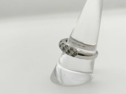 D0.94ct K18WG 5.3g Ring 