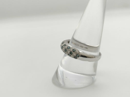 D0.94ct K18WG 5.3g Ring 