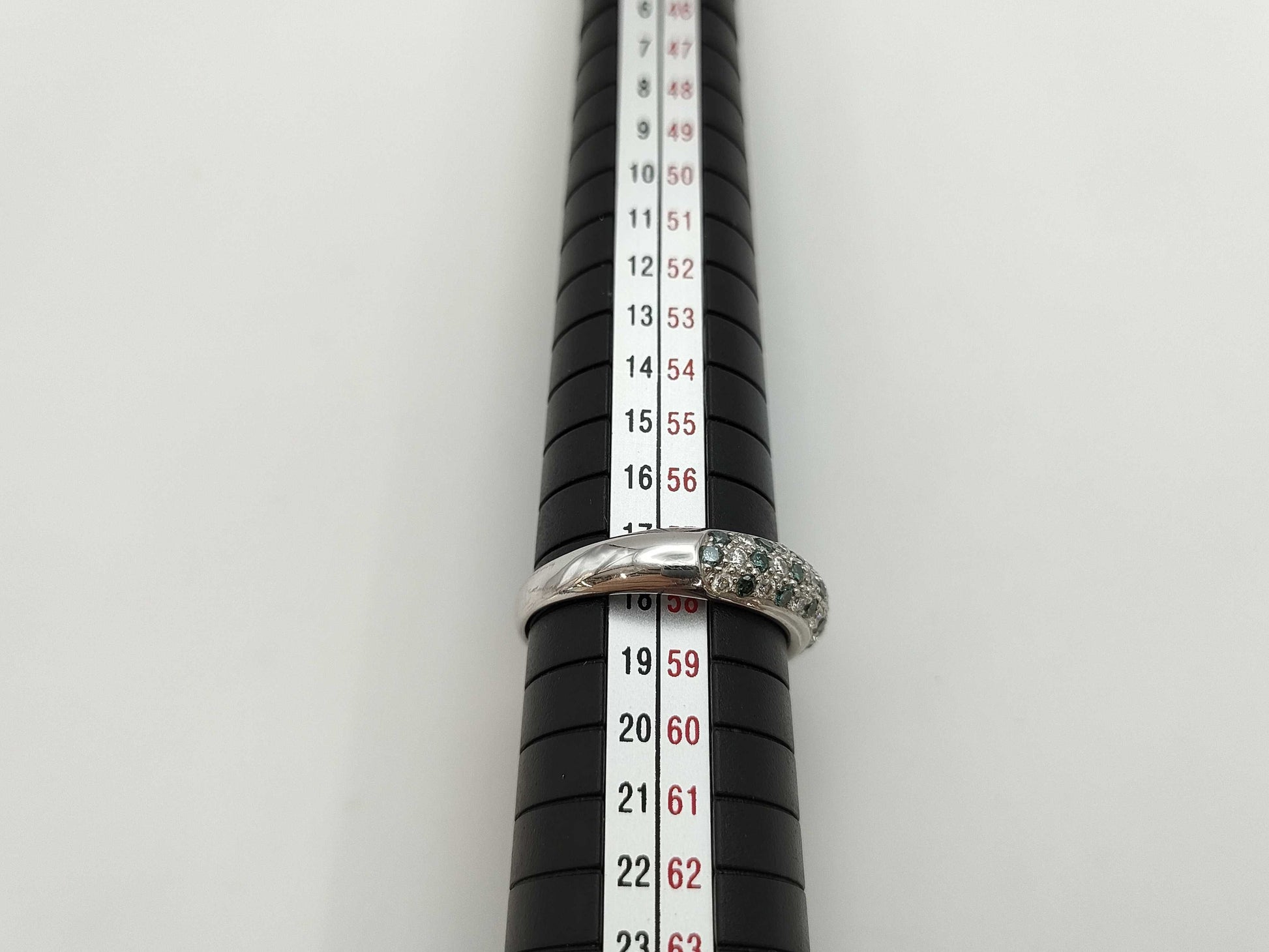 D0.94ct K18WG 5.3g Ring 