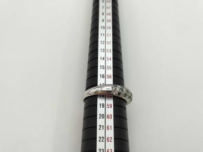 D0.94ct K18WG 5.3g Ring 