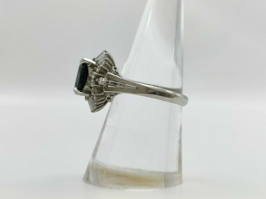 S2.46ct D0.61ct PT900 6.9g Ring 