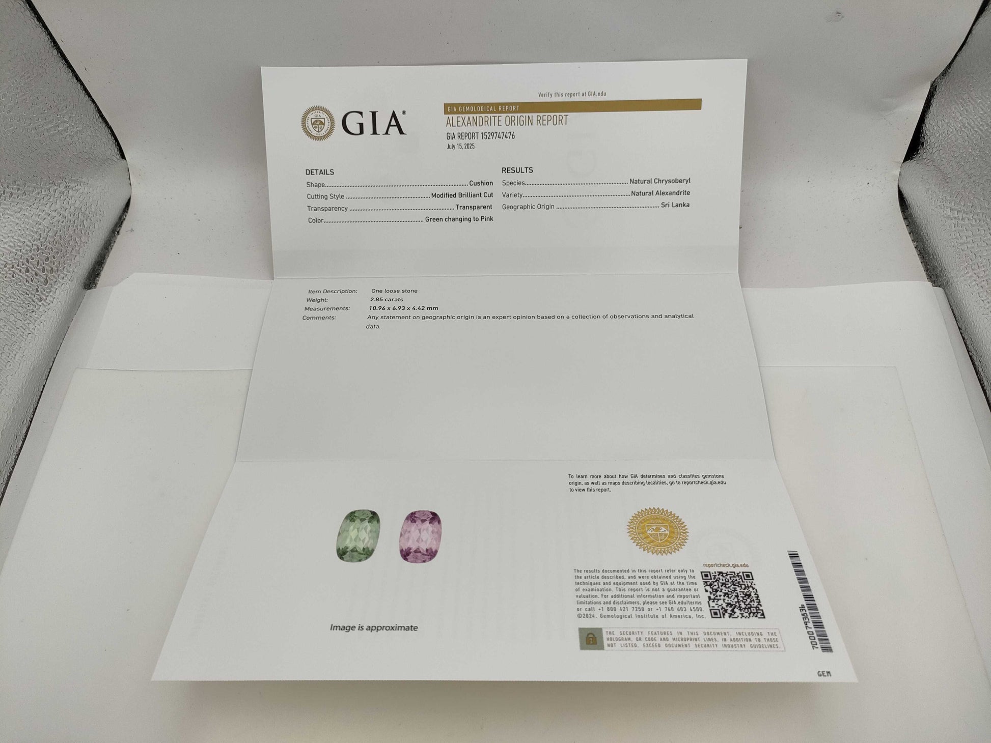 AX 2.857ct D 0.76ct PT950 8.3g Ring 