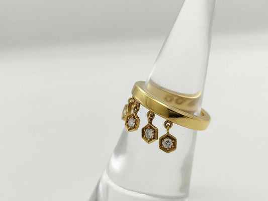 PIAGET Magic Garden #48 Diamond 750 5.8g Ring 
