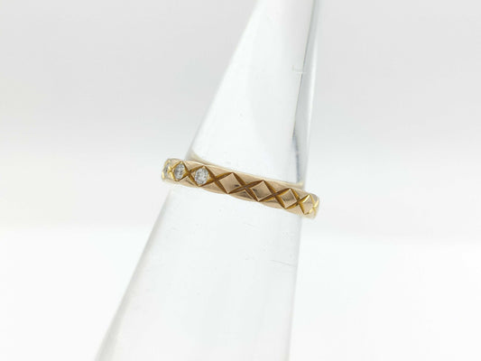 CHANEL Coco Crush #47 Diamond Au750 2.6g Ring 