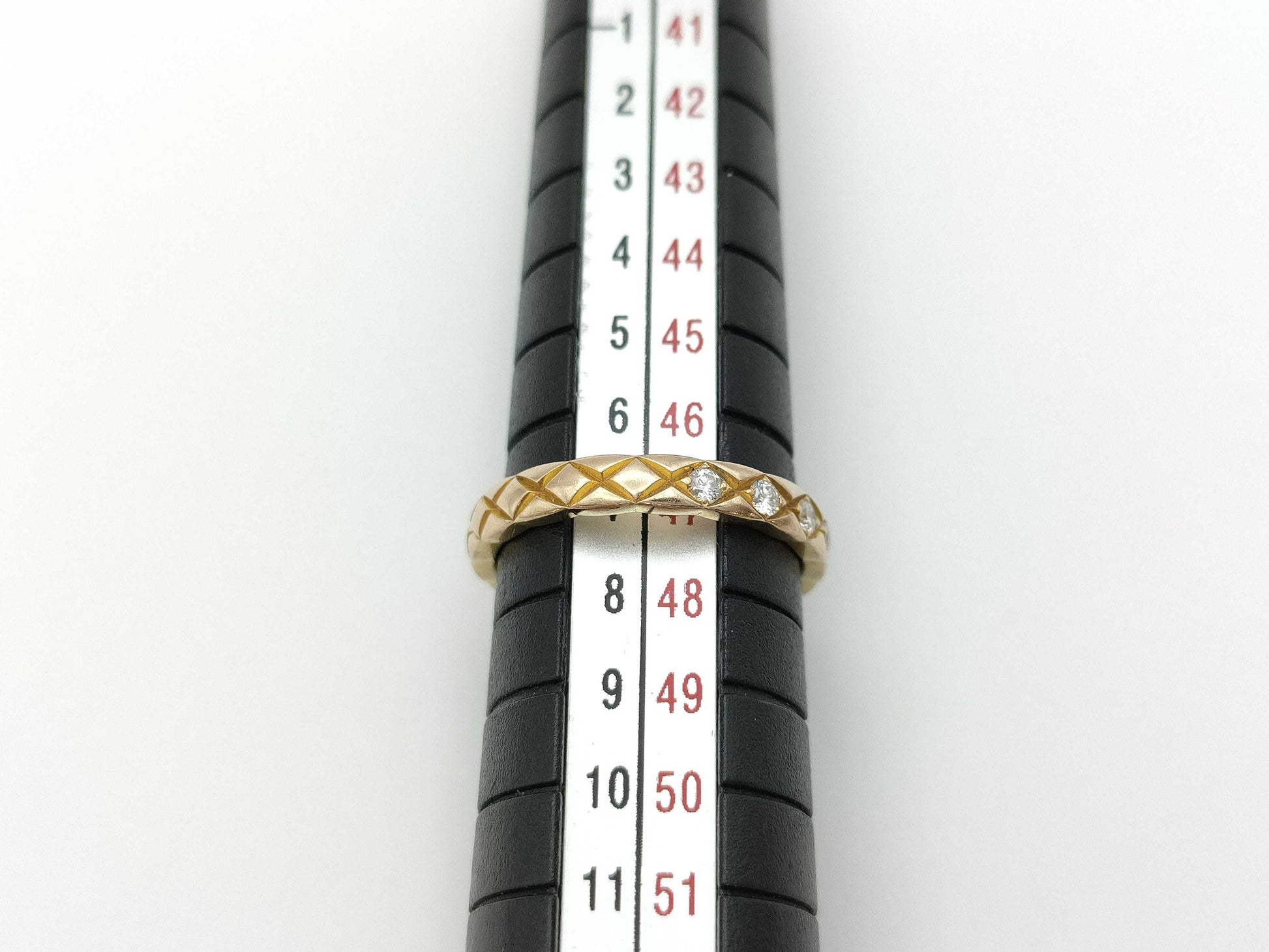 CHANEL Coco Crush #47 Diamond Au750 2.6g Ring 
