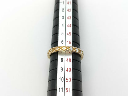 CHANEL Coco Crush #47 Diamond Au750 2.6g Ring 