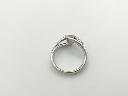 S 0.549ct D 0.09ct PT900 6.9g Ring 