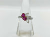 R0.94ct D0.63ct K18 4.0g Ring 