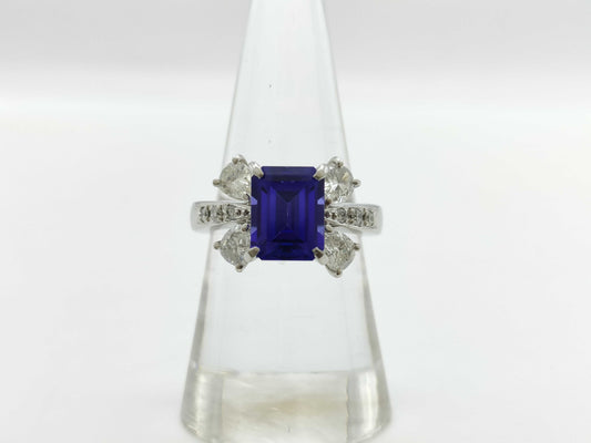TZ3.61ct D1.084ct PT900 10.2g Ring 