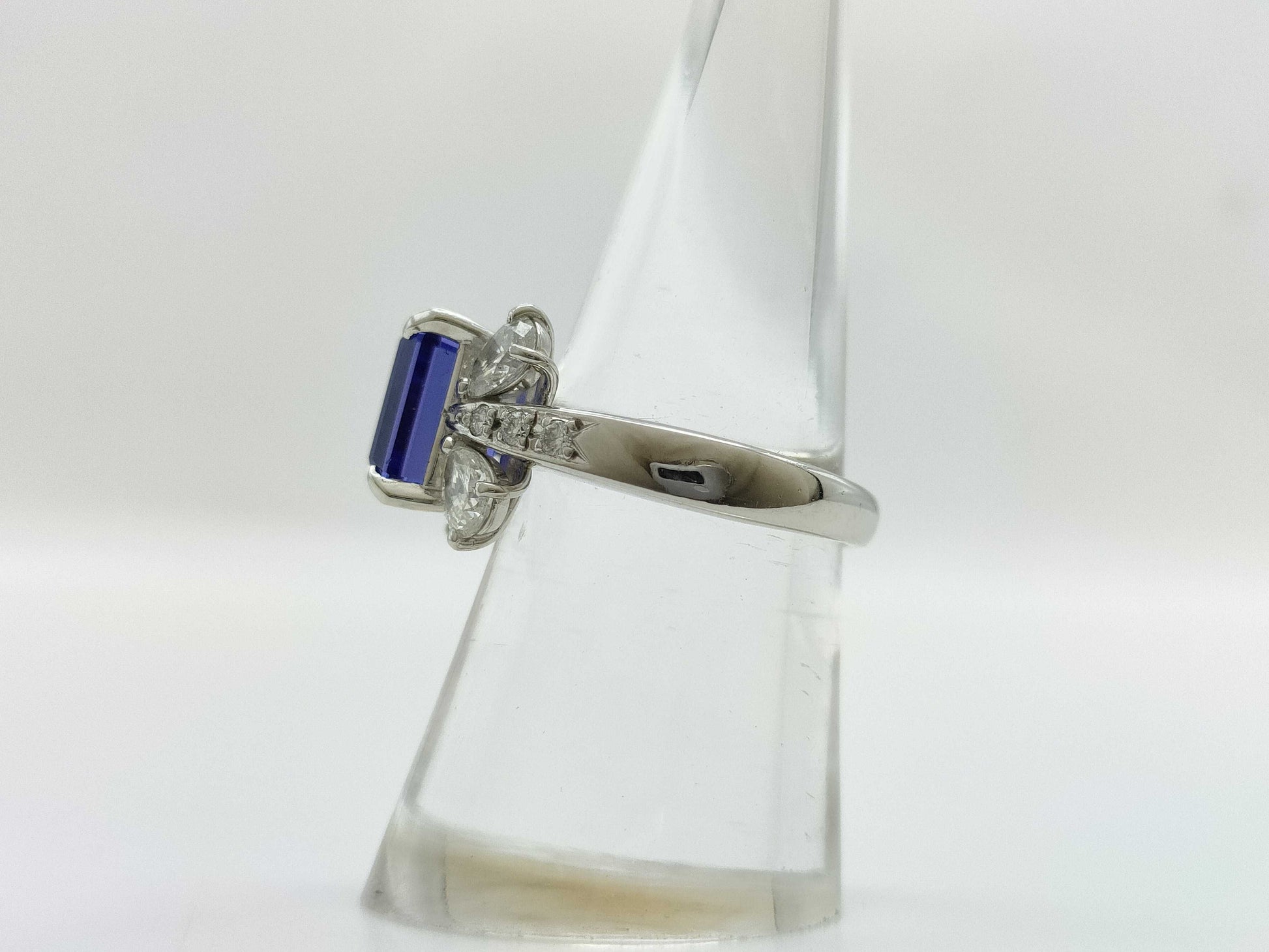 TZ3.61ct D1.084ct PT900 10.2g Ring 