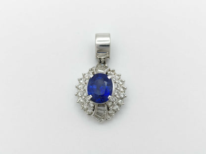 S2.31ct D0.72ct PT900 6.3g Pendant Top 