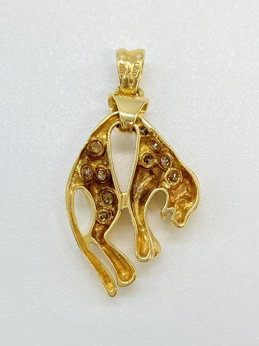D 0.21ct K18 4.2g Pendant Top 