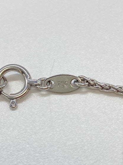 R0.19ct D0.41ct 750 9.7g Necklace 