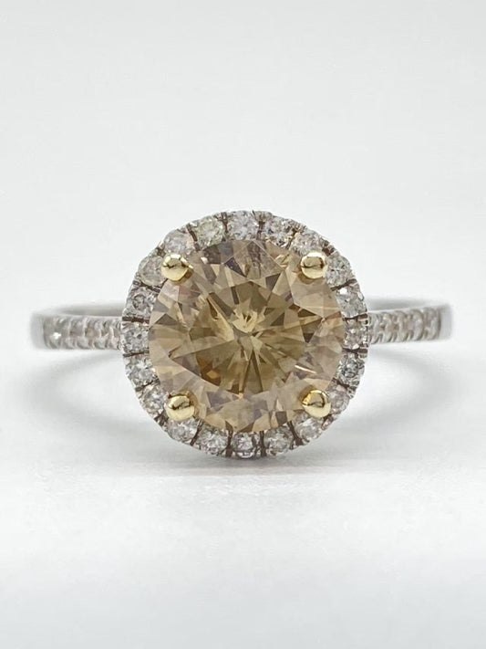 D1.55ct Au750 2.7g Ring 