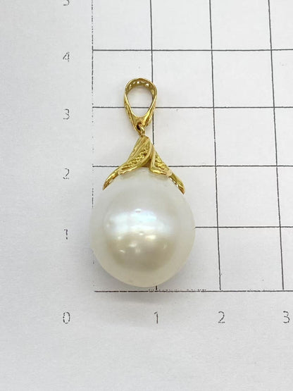  Pearl 16.0mm K18 8.0g Pendant Top 