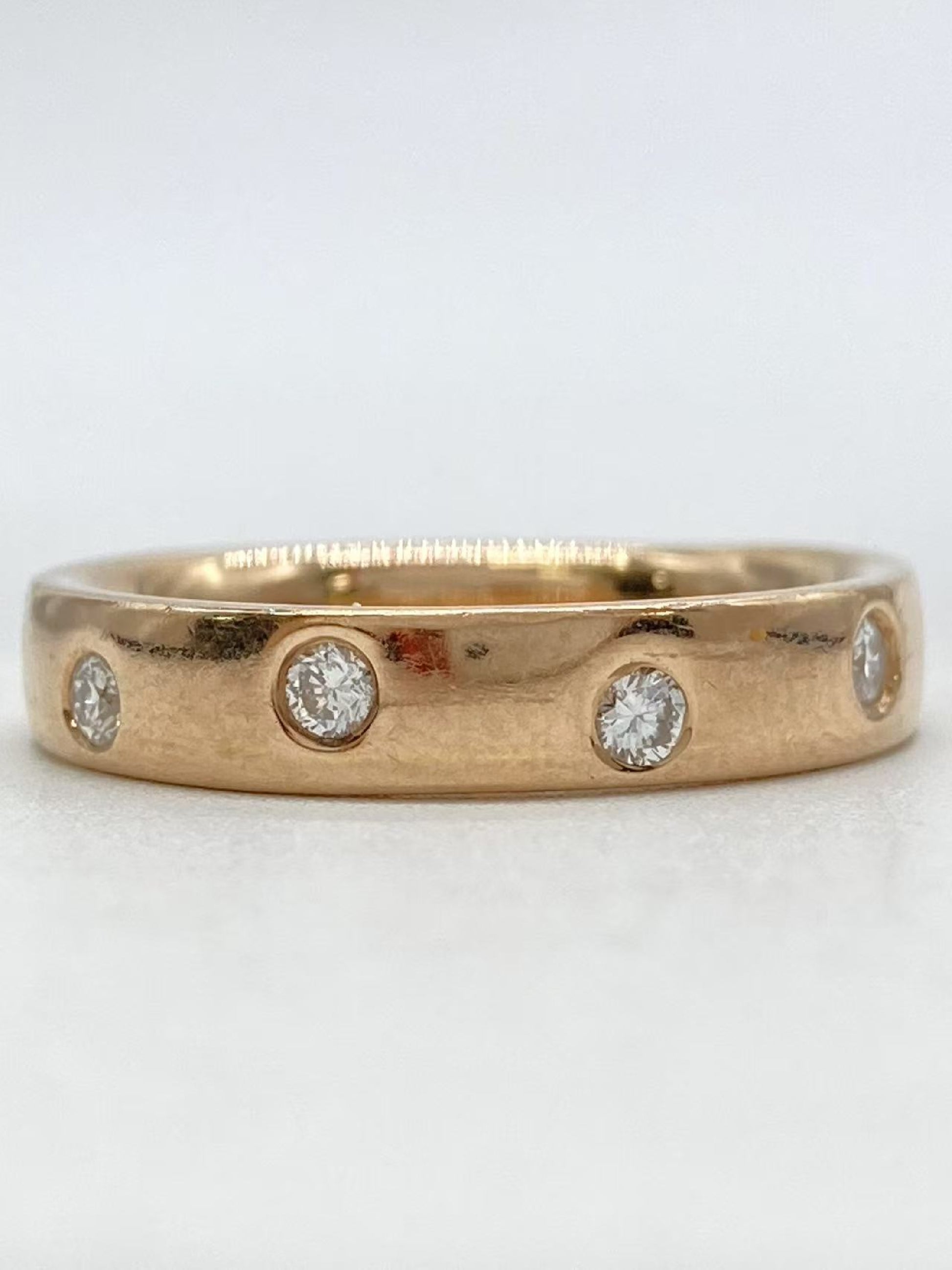 4℃ Diamond K18 3.9g Ring 