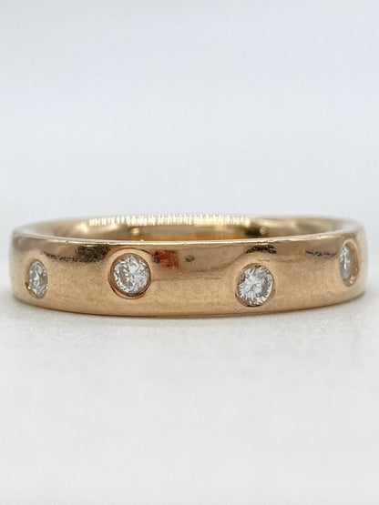 4℃ Diamond K18 3.9g Ring 