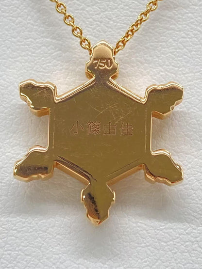 Yuka Koshino Color Stone 750 6.7g Necklace 