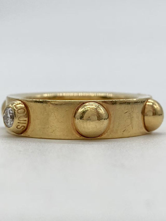 LOUIS VUITTON Petite Bourg Crew #49 1PD 750 9.9g Ring 