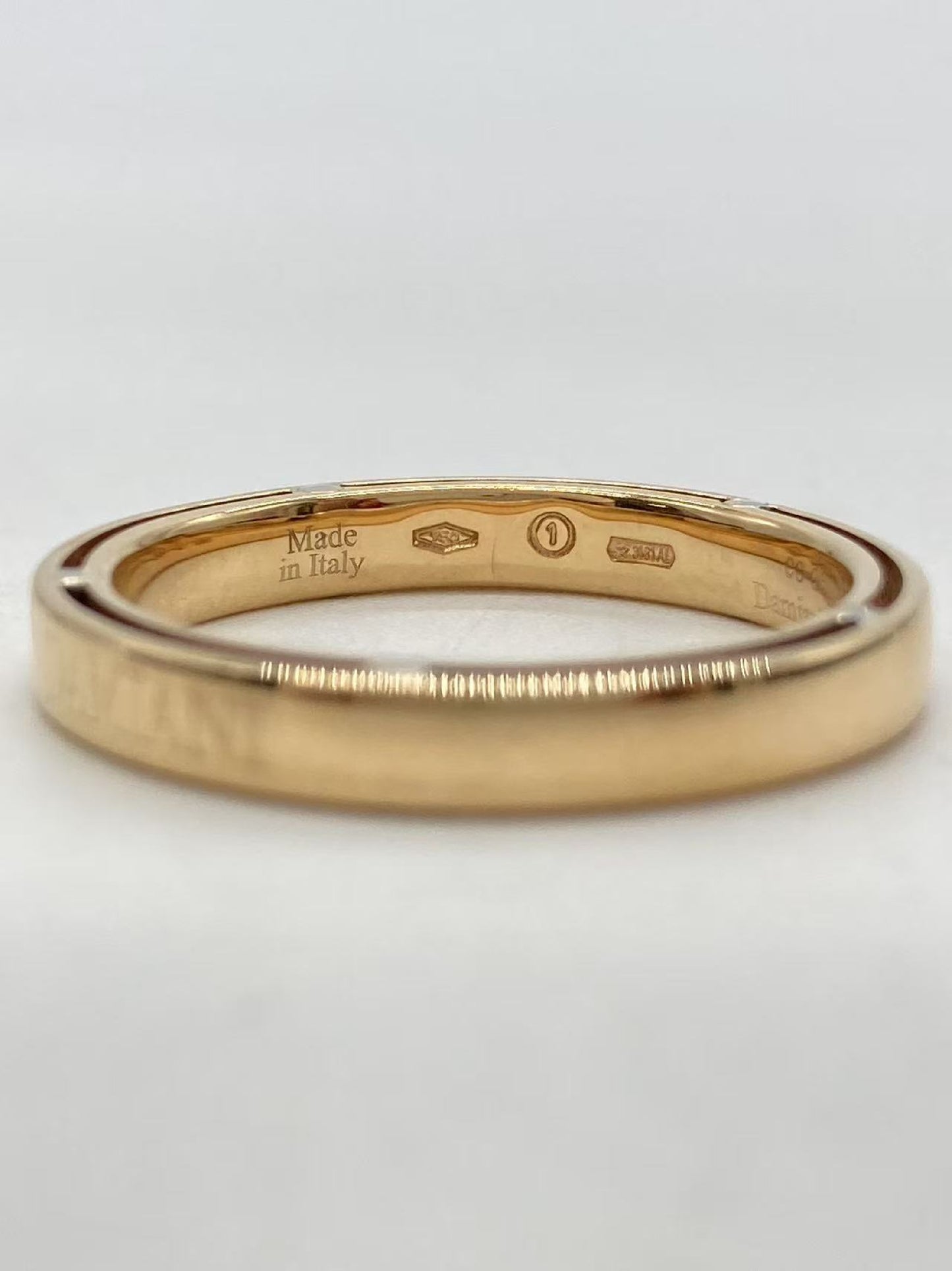 Damiani D Side Diamond 750 3.9g Ring 