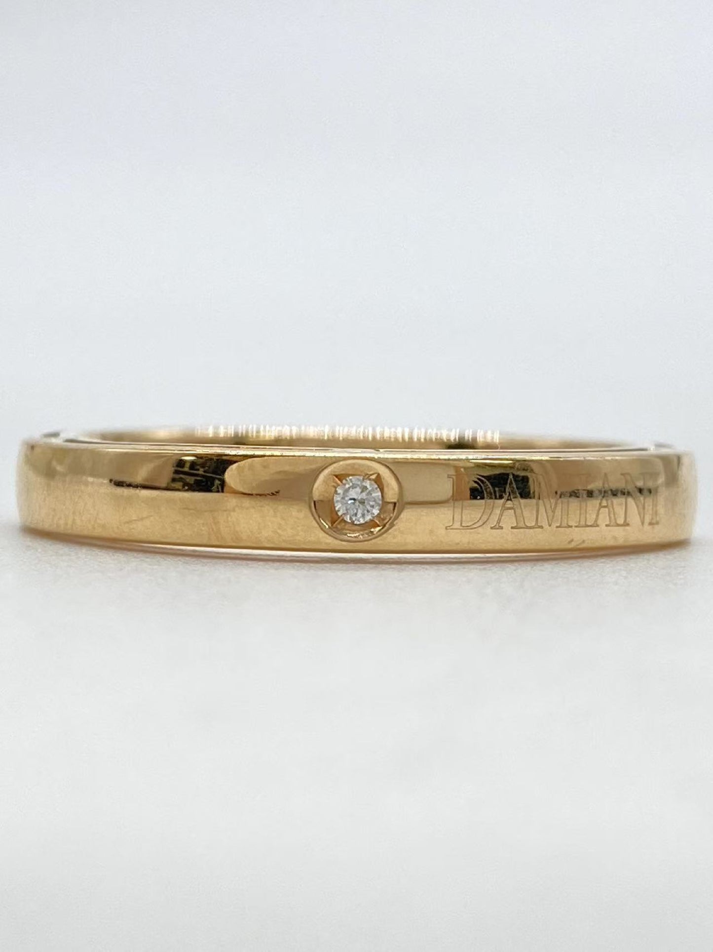 Damiani D Side Diamond 750 3.9g Ring 