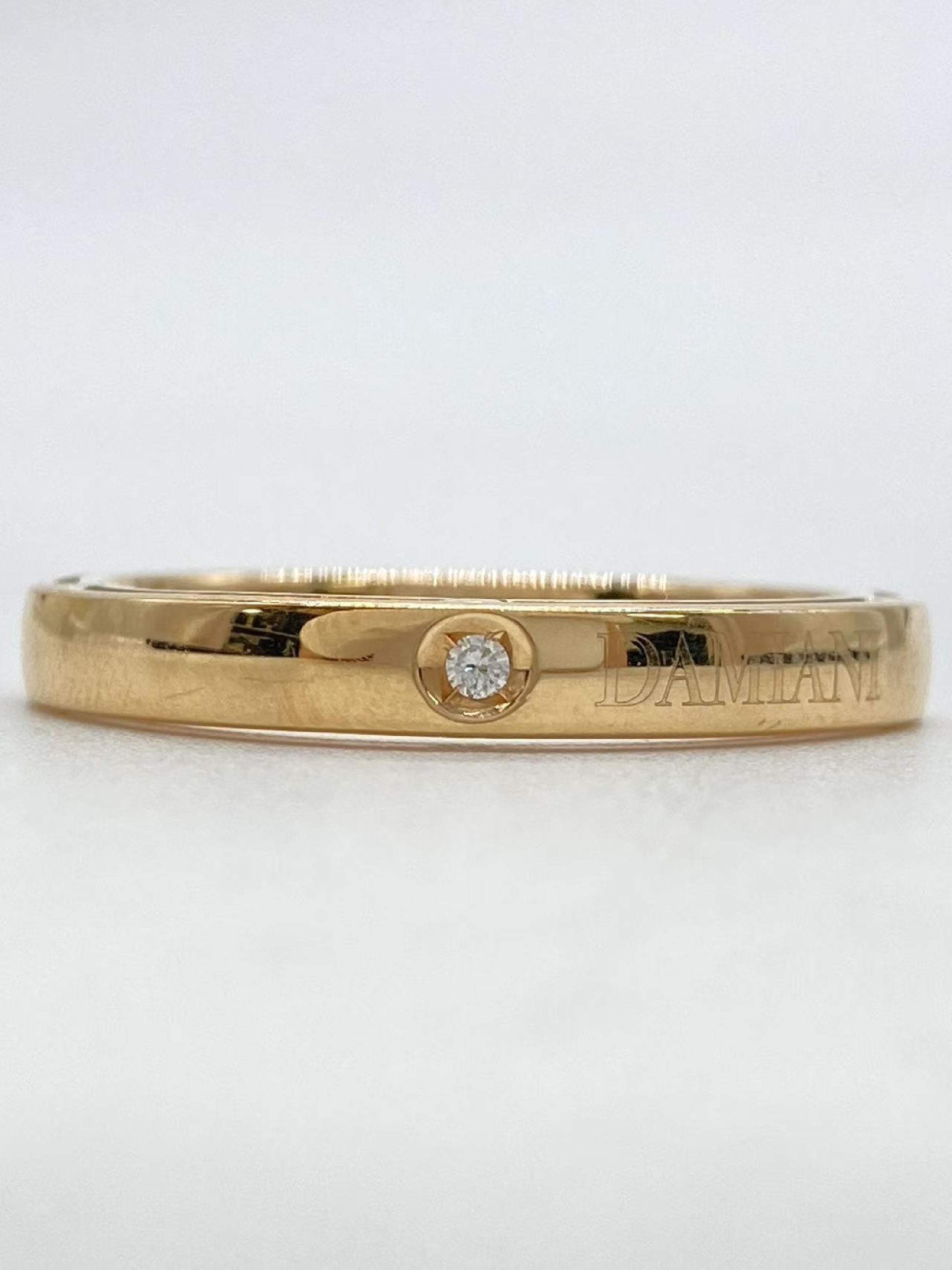 Damiani D Side Diamond 750 3.9g Ring 