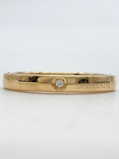 Damiani D Side Diamond 750 3.9g Ring 