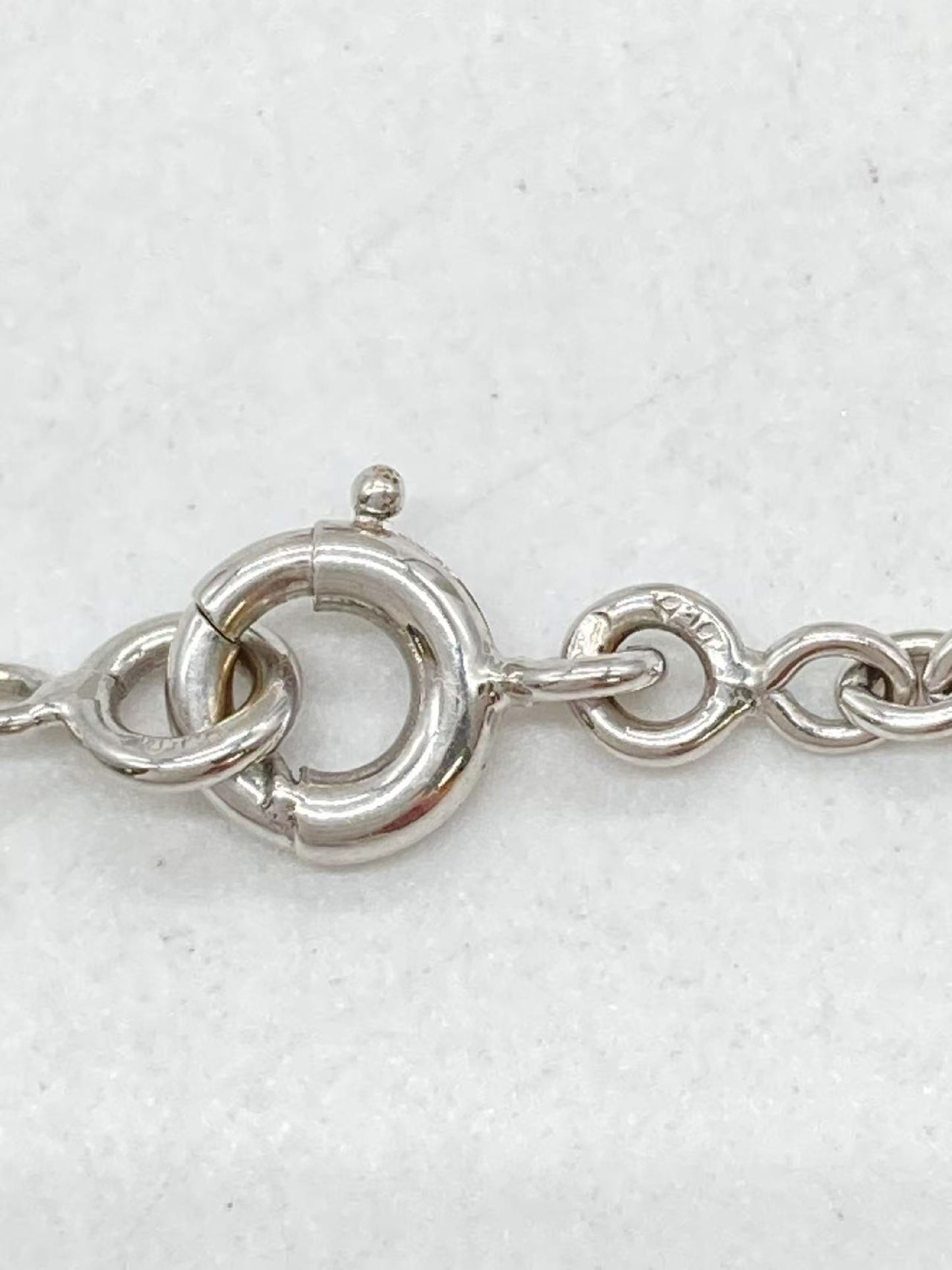 HERMES Diamond 750 10.1g Necklace 