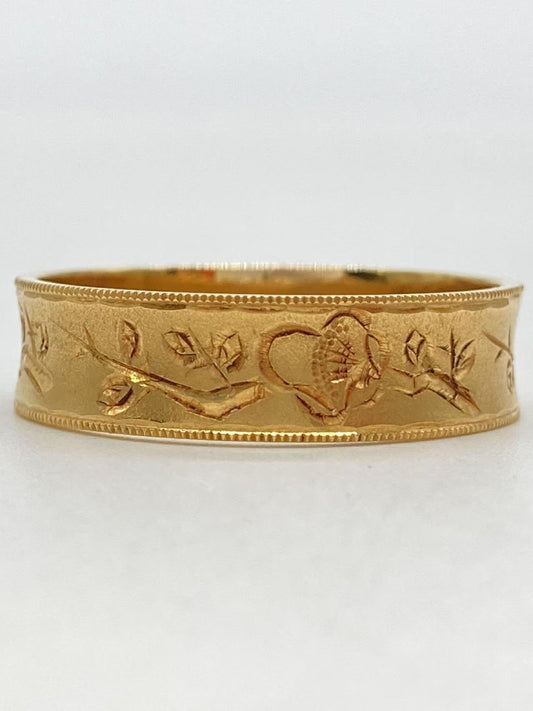 Toei Crown K18 4.5g Ring 