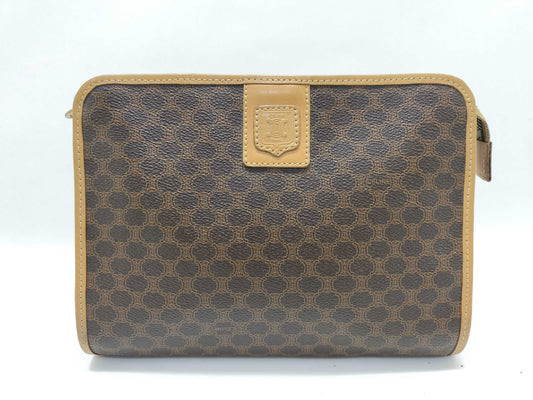 CELINE Macadam Clutch Bag