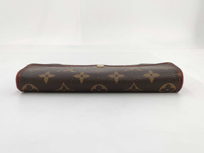 LOUIS VUITTON Monogram Portefeuille Sarah Retiro M61184 Long Wallet