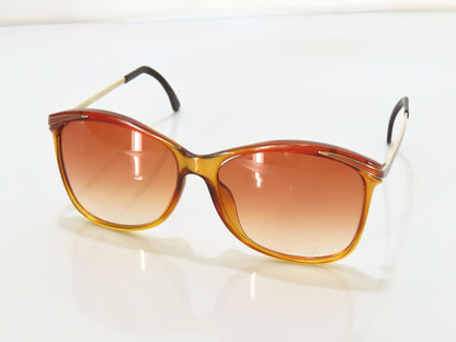  Christian Dior Christian Dior Plastic x GP Sunglasses 2187A Gold x Brown Sunglasses