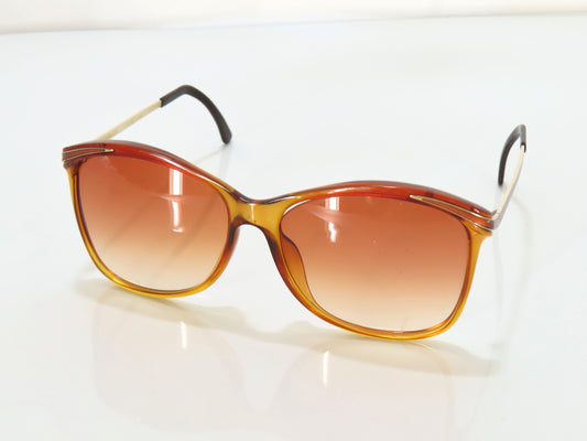  Christian Dior Christian Dior Plastic x GP Sunglasses 2187A Gold x Brown Sunglasses