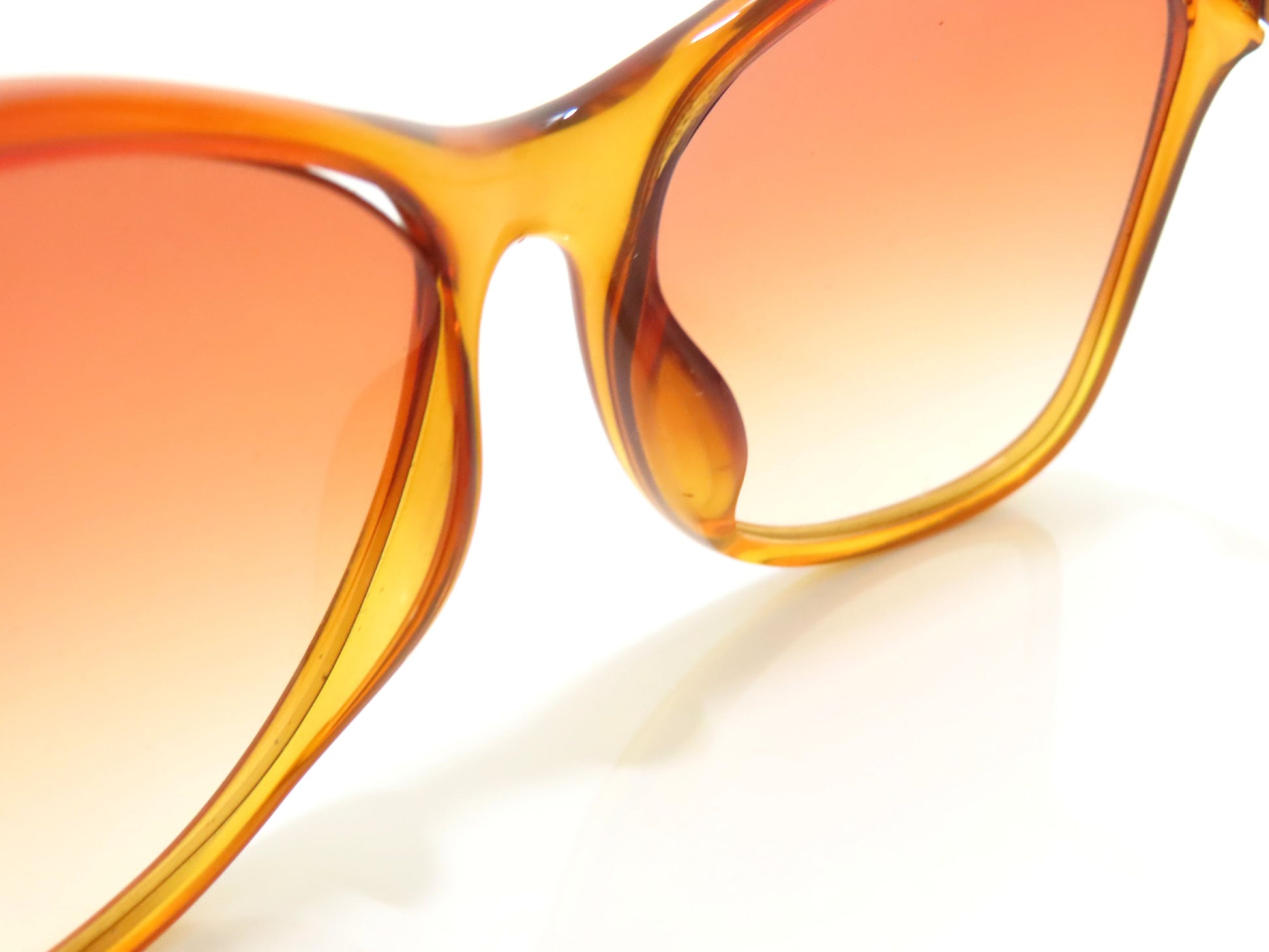  Christian Dior Christian Dior Plastic x GP Sunglasses 2187A Gold x Brown Sunglasses