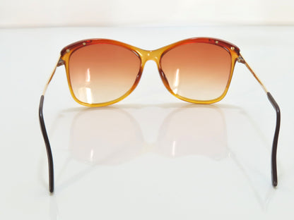  Christian Dior Christian Dior Plastic x GP Sunglasses 2187A Gold x Brown Sunglasses